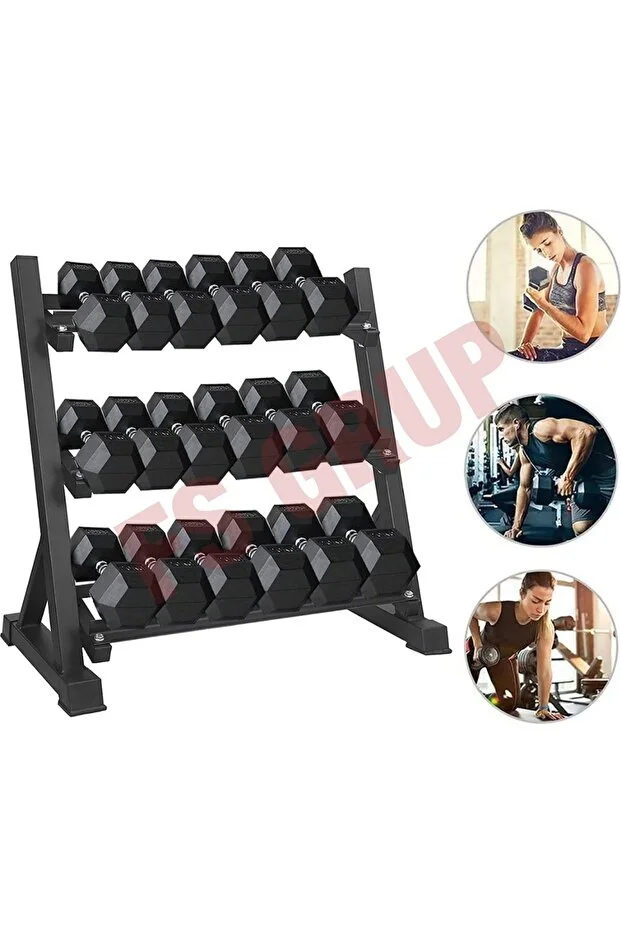 Dambıl Sehpası 3’lü Stand Profesyonel Kullanım